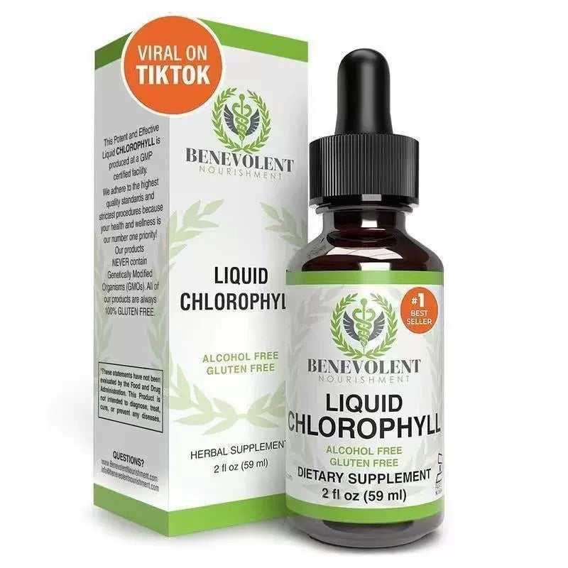 Benevolent Liquid Chlorophyll by Soliverta (4 Months Supply)